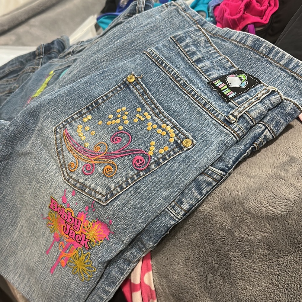 Bobby jack girls jeans size 12